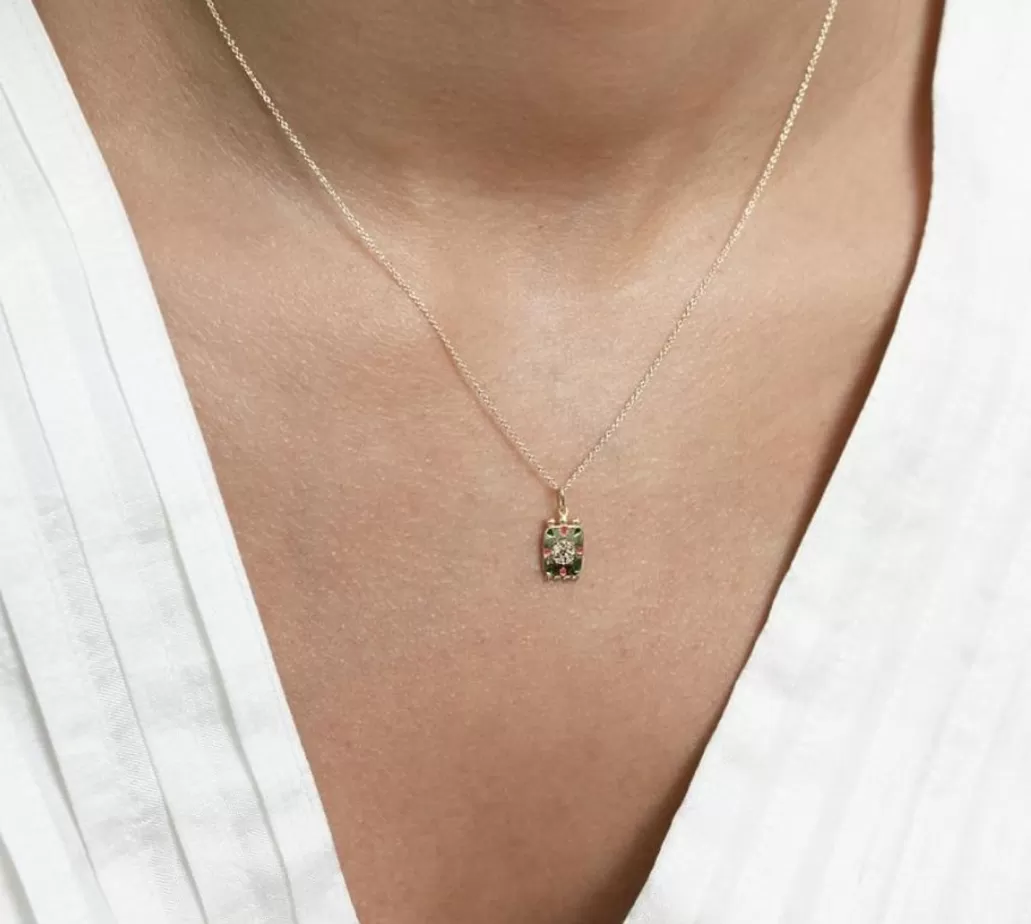 Online 5 OCTOBRE - Ema Multi Necklace - Diamant