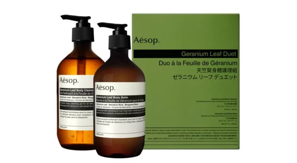 Fashion AESOP - Geranium Leaf Duet