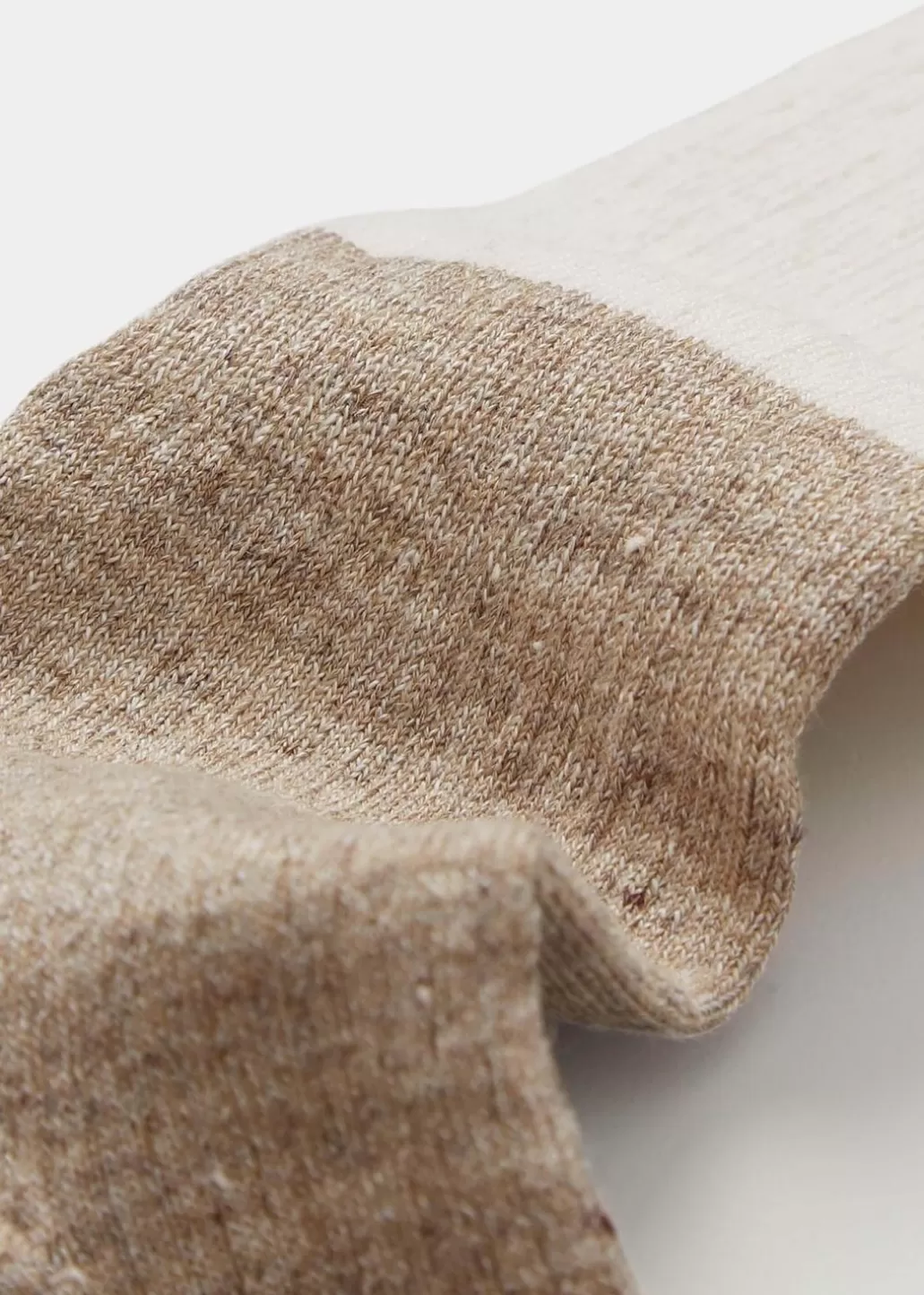 Online AIAYU - Linen Rib Socks - Mix Linen