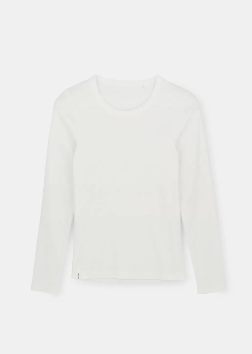 Outlet AIAYU - Rib Long Sleeve Tee - Off White