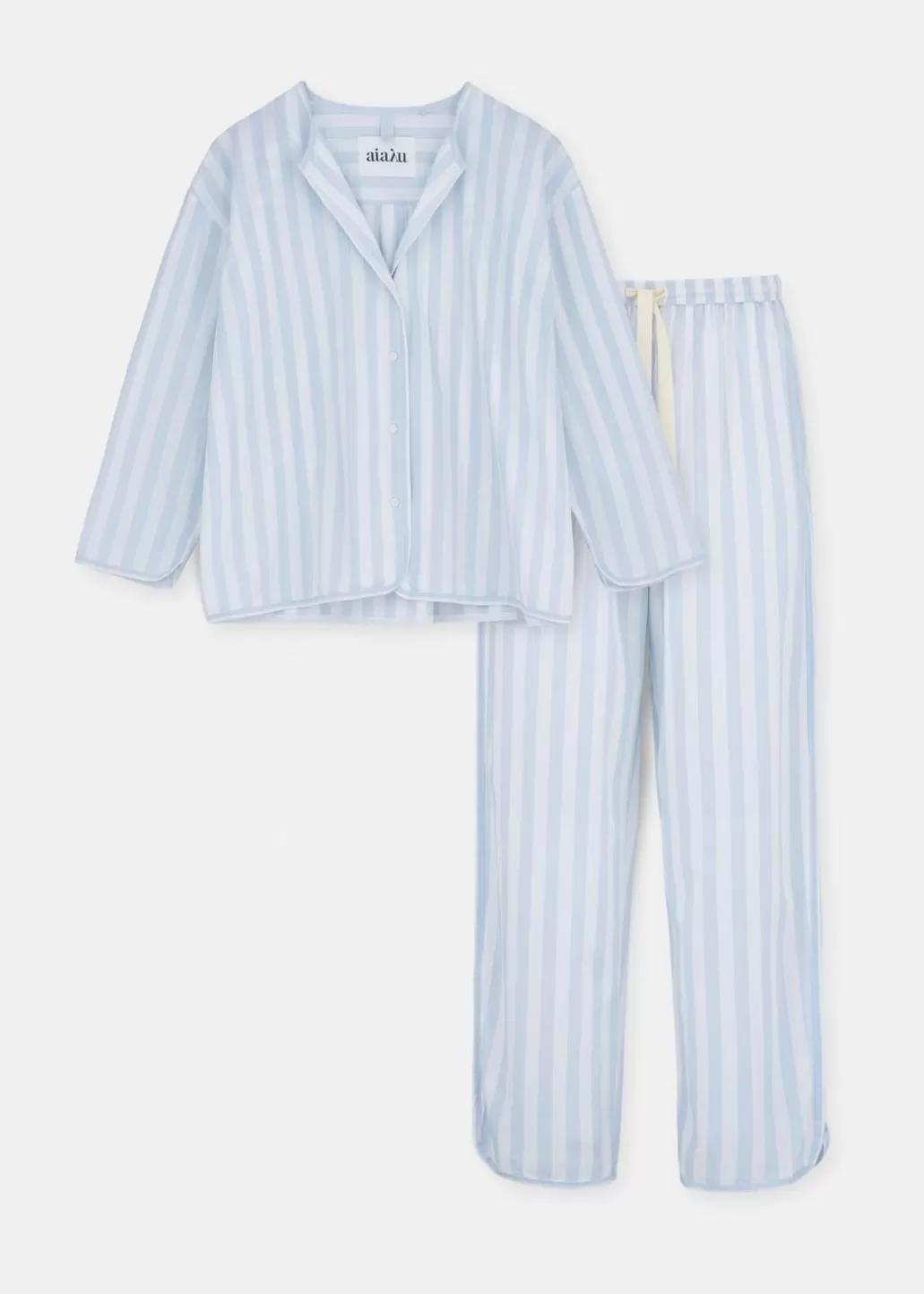 Fashion AIAYU DOMUS - Pyjamas Poplin - Mix Blue Eyes