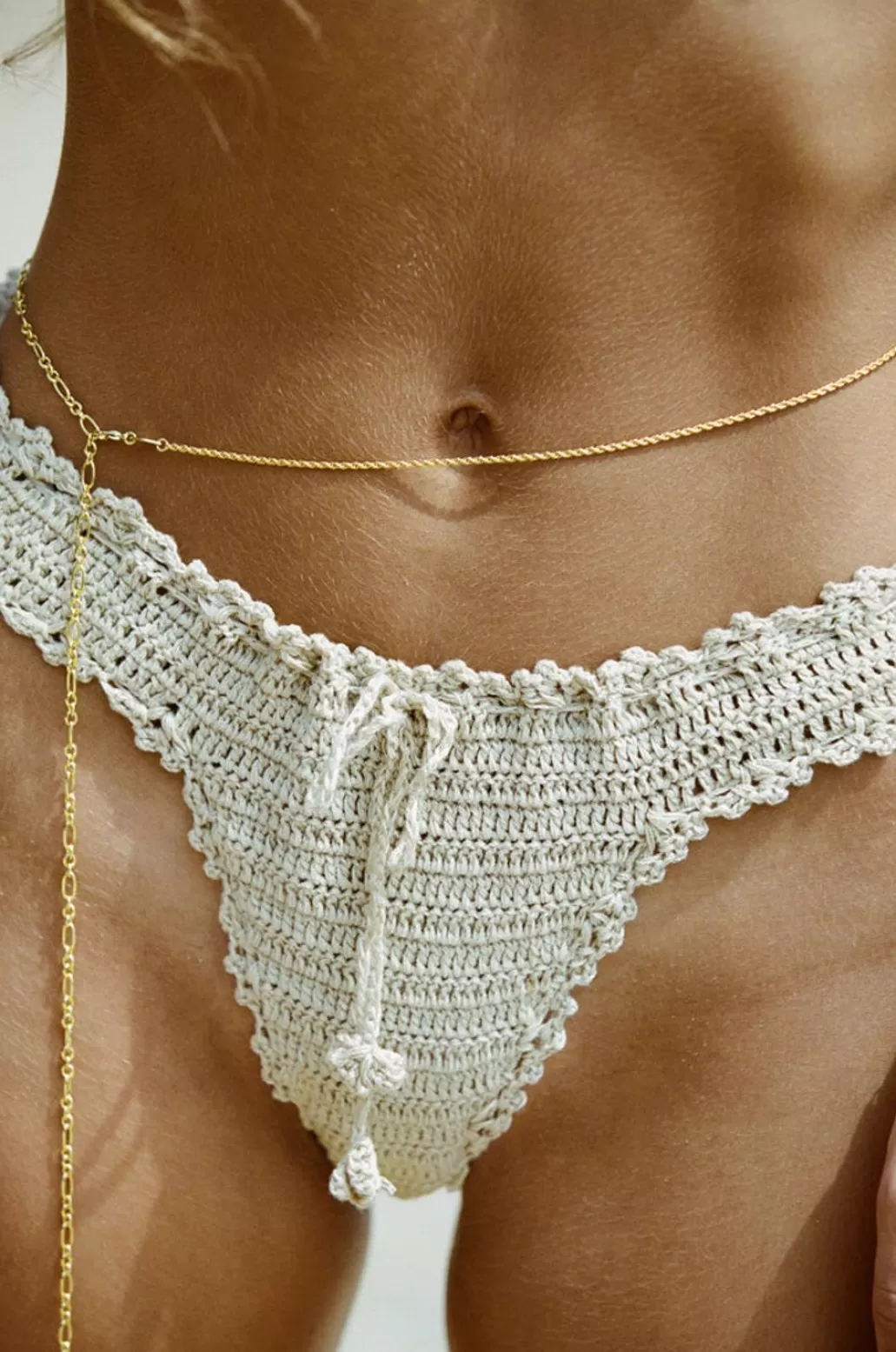 Store ANNI LU - String Of Gold Bellychain