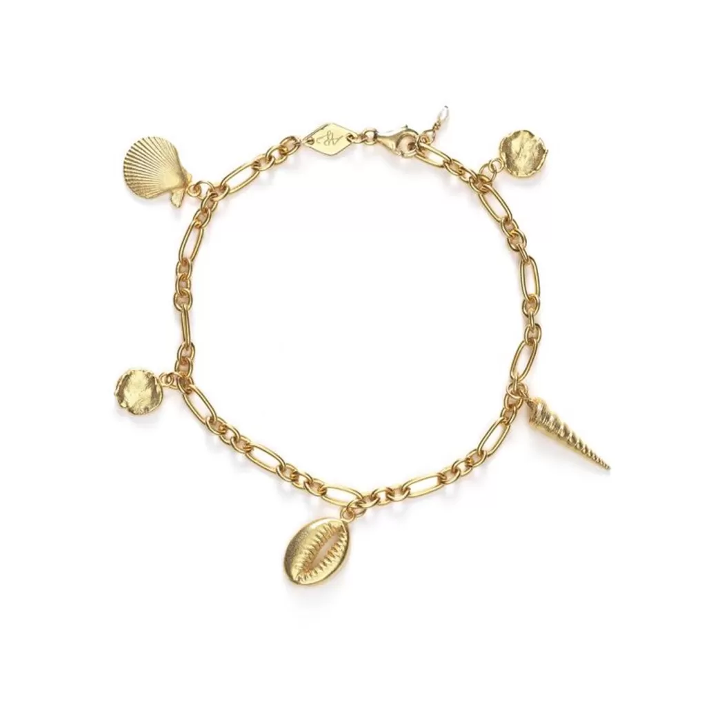 Shop ANNI LU - Summer Treasure Bracelet - Gold