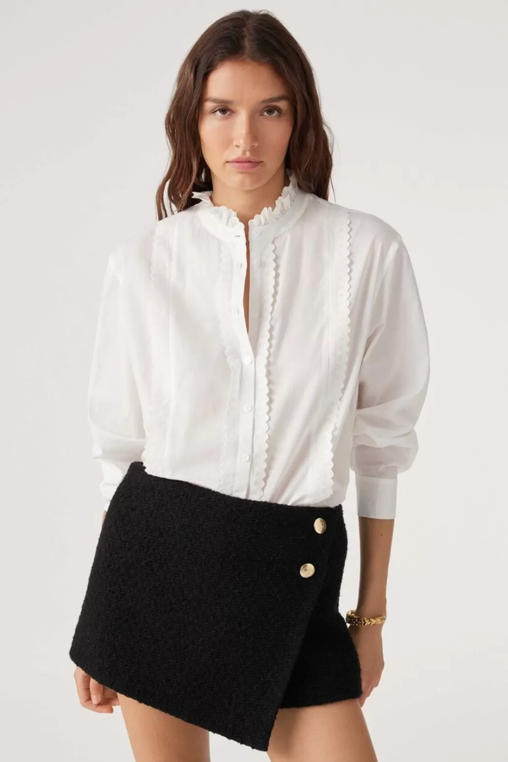 Cheap BAu0026SH Ba&Sh - Prisca Shirt - White