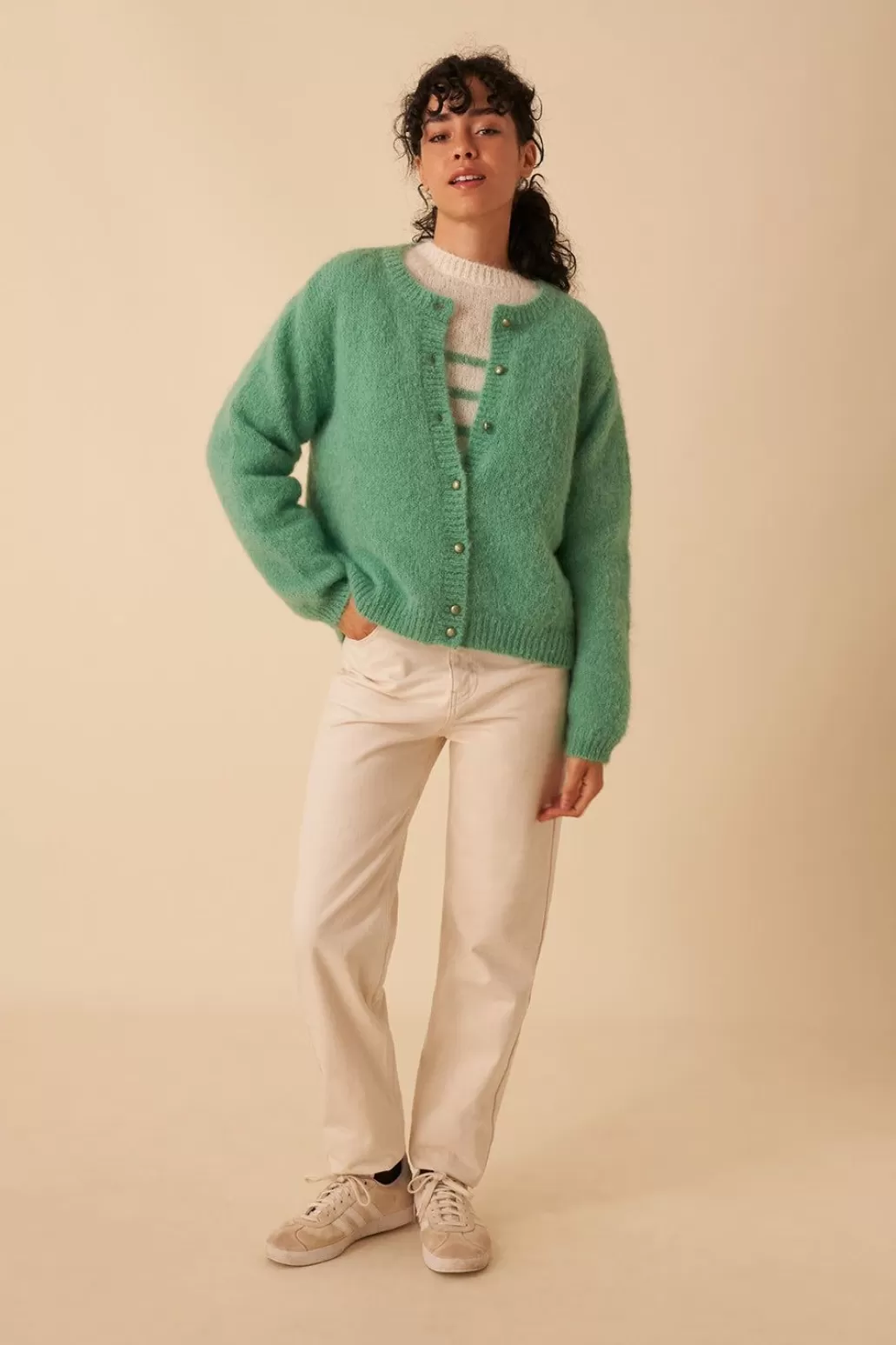 Online DES PETITS HAUTS - Dusko Cardigan - Boreale