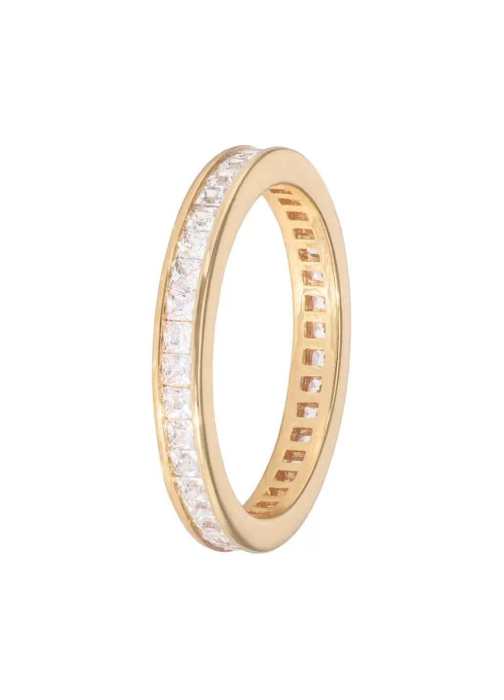 Discount Emilia by Bon Dep - Eternity Ring Square Gold