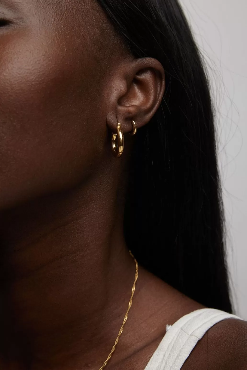 Online Englund1917 - Chunky Gold Hoops