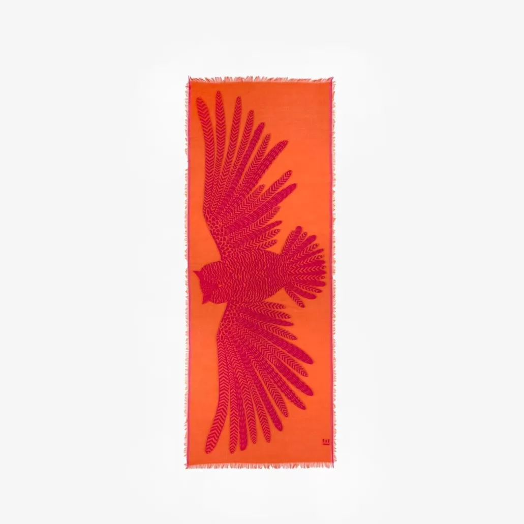 Store INOUI - Scarf 3D Hedwige - Orange