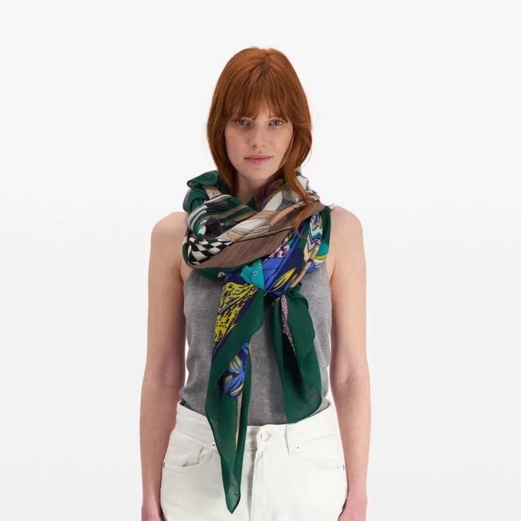 Cheap INOUI - Scarf Atelier - Emerald