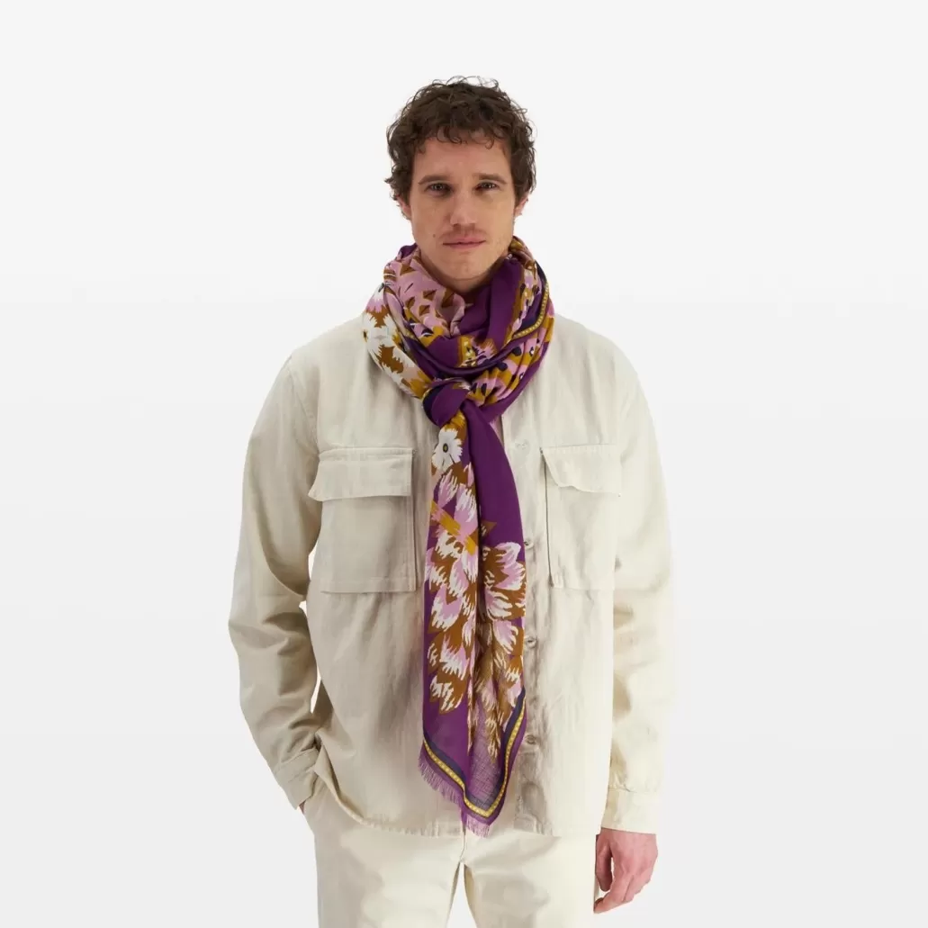 Shop INOUI - Scarf Hulule - Purple