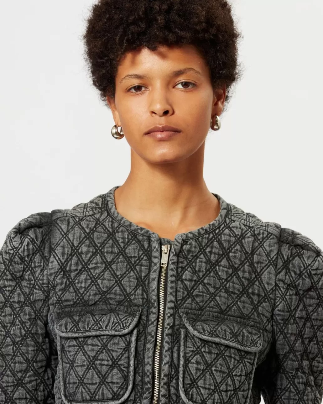 Hot ISABEL MARANT ÈTOILE Isabel Marant Etoile - Deliona Jacket - Dark Grey