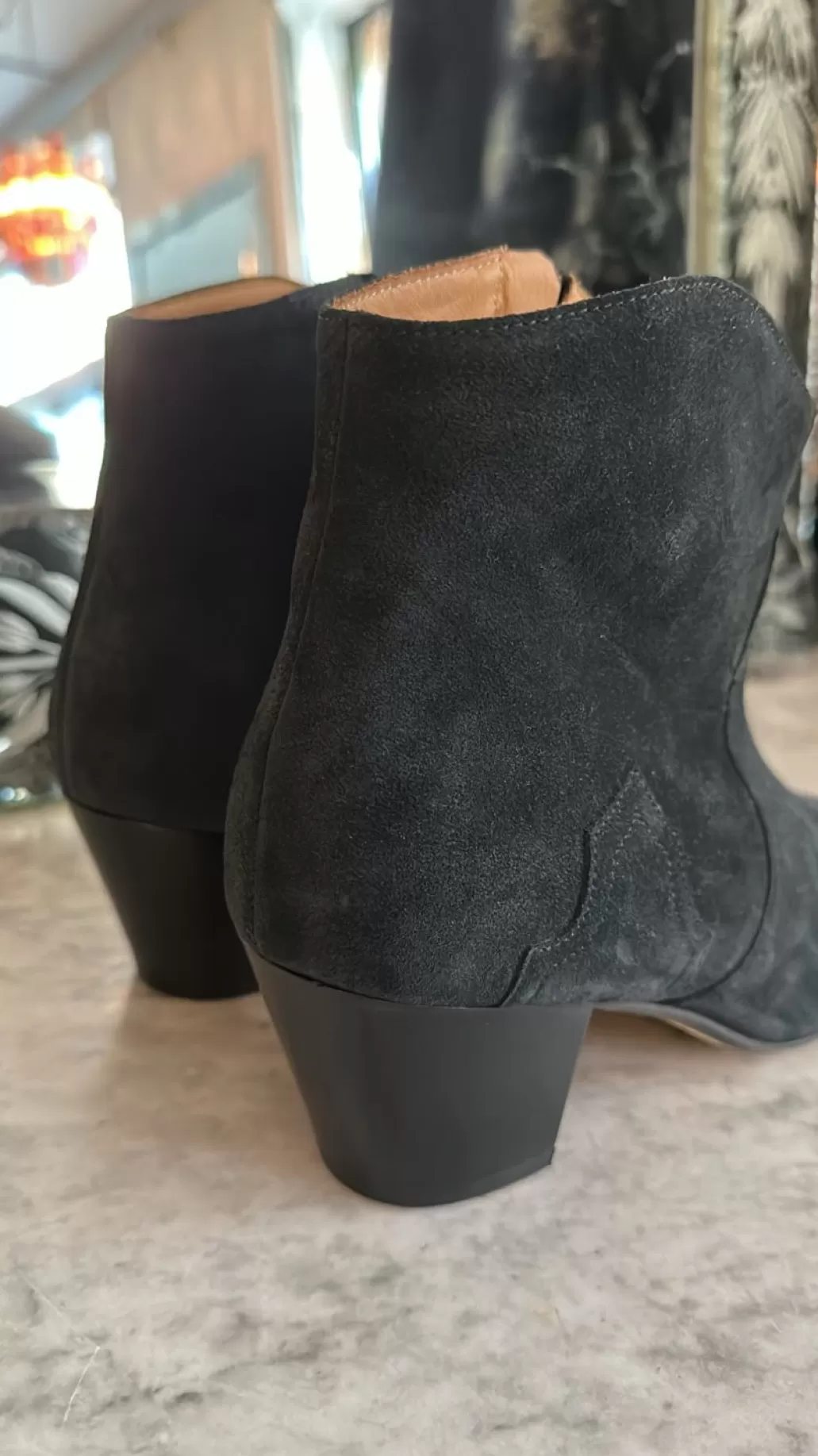 New ISABEL MARANT ÈTOILE Isabel Marant Etoile - Dicker Boots - Faded Black