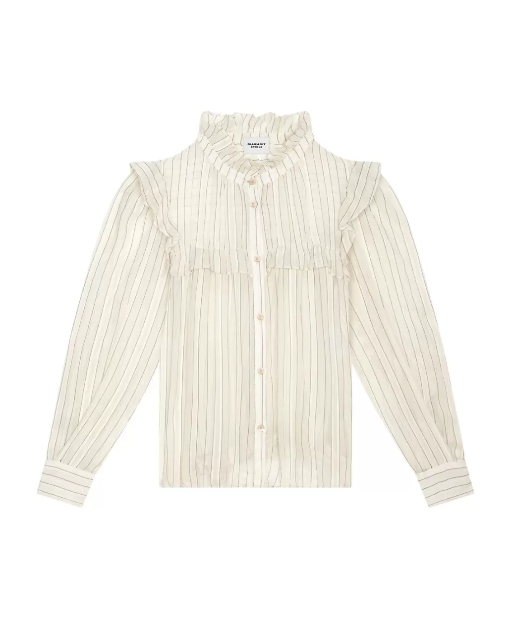 New ISABEL MARANT ÈTOILE Isabel Marant Etoile - Idety Shirt - Ecru