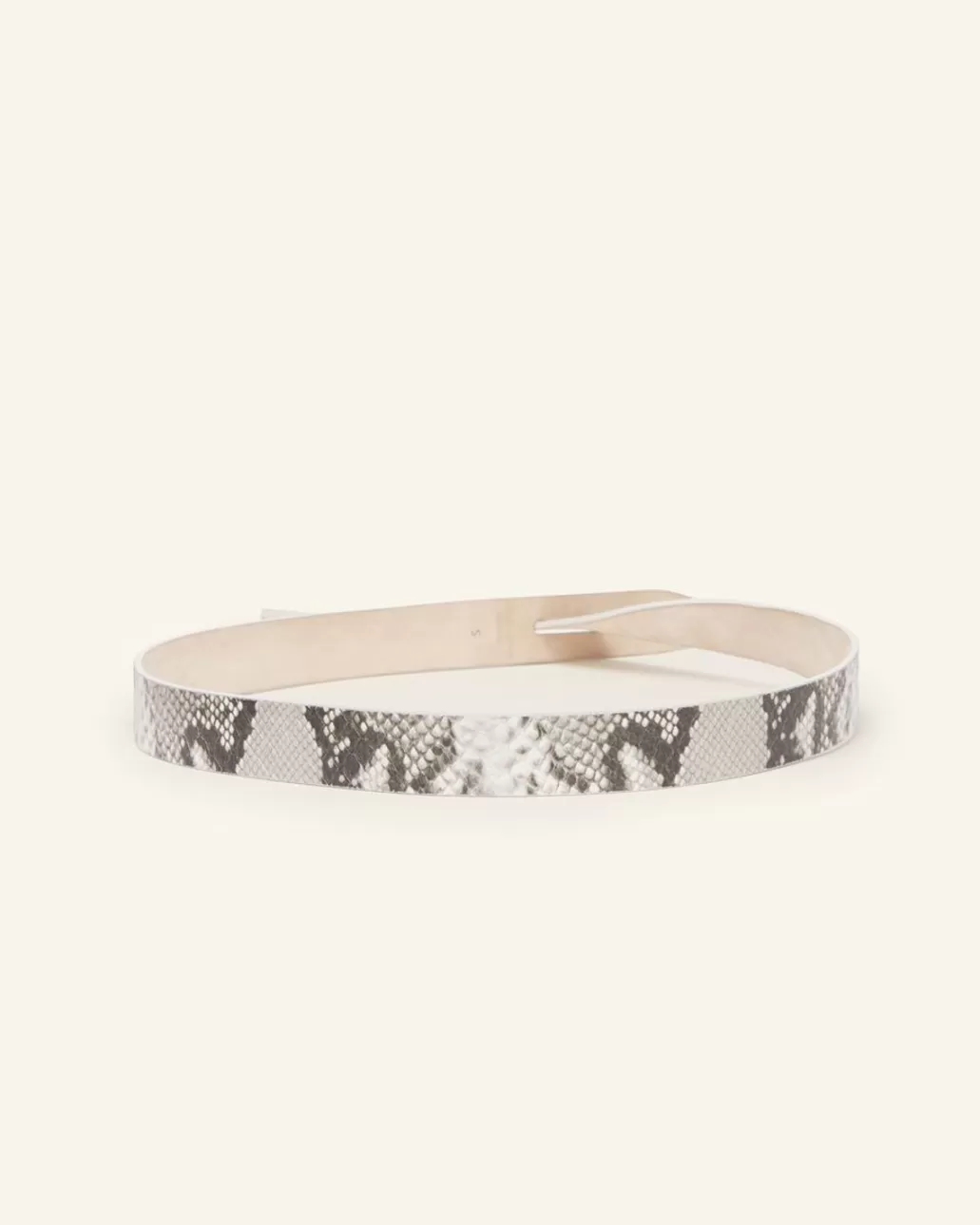 Shop ISABEL MARANT ÈTOILE Isabel Marant Etoile - Lecce Belt - Chalk