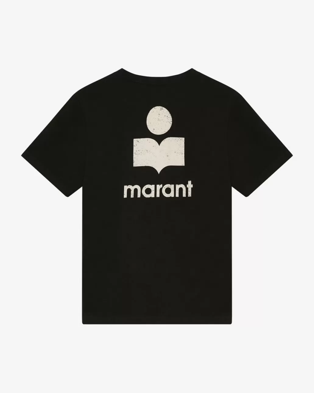 Shop ISABEL MARANT ÈTOILE Isabel Marant Etoile - Zewel Tee Shirt - BlackEcru