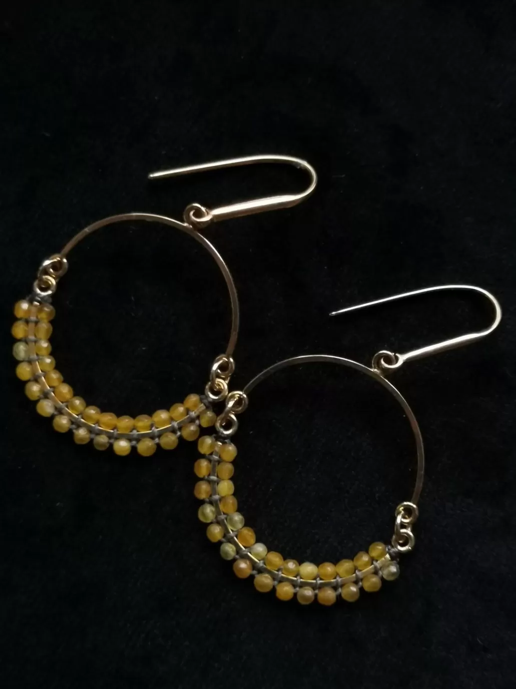 Cheap ISABEL MARANT JEWELRY - Cesaria Hoop Earrings - Yellow