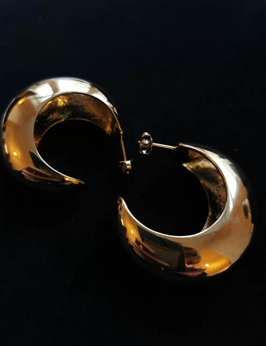 New ISABEL MARANT JEWELRY - Chunky Hoops - Gold