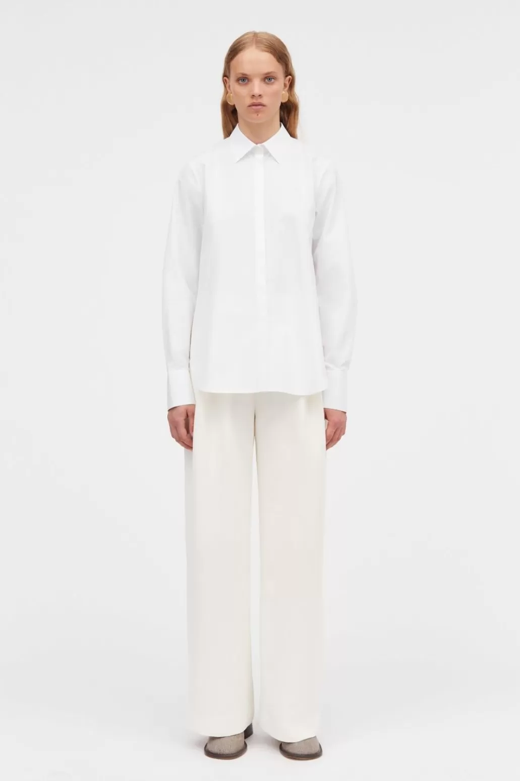 Store MARK TAN - Bertine Shirt - White