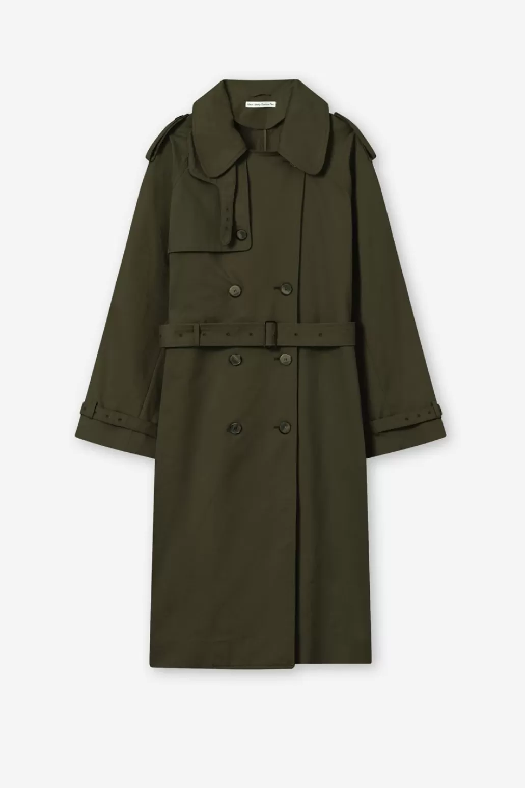 Clearance MARK TAN - Catrin Trench Coat - Dark Green