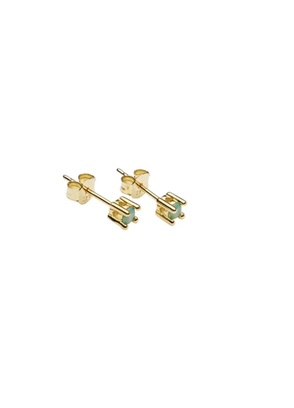 Flash Sale Pico Copenhagen - Cecilie Crystal Stud - Green Opac