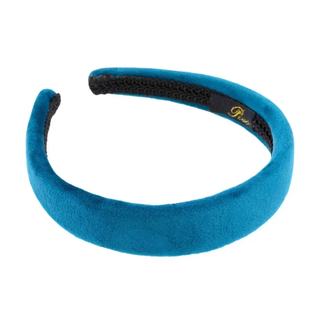 Store Pico Copenhagen - Dahlia Velour Headband - Aqua