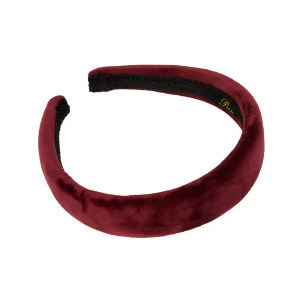 Fashion Pico Copenhagen - Dahlia Velour Headband - Bordo