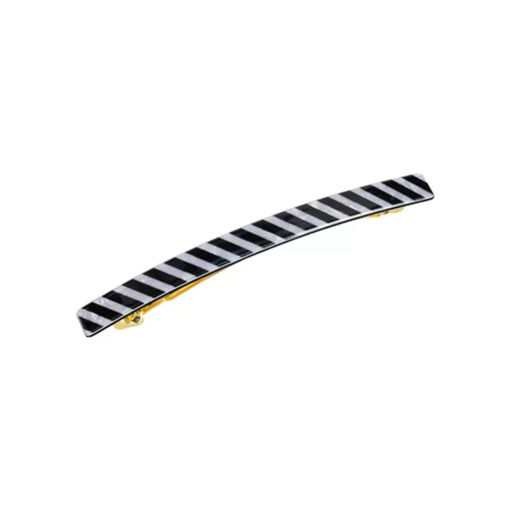 Cheap Pico Copenhagen - Frenchie Hair Clip - Stripe BlackWhite