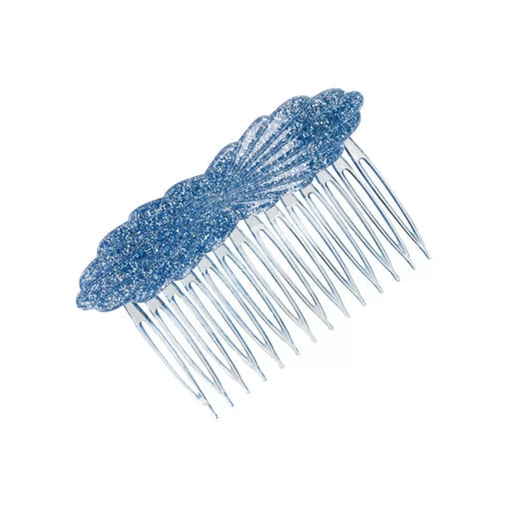 Shop Pico Copenhagen - Madeleine Comb - Blue Glitter