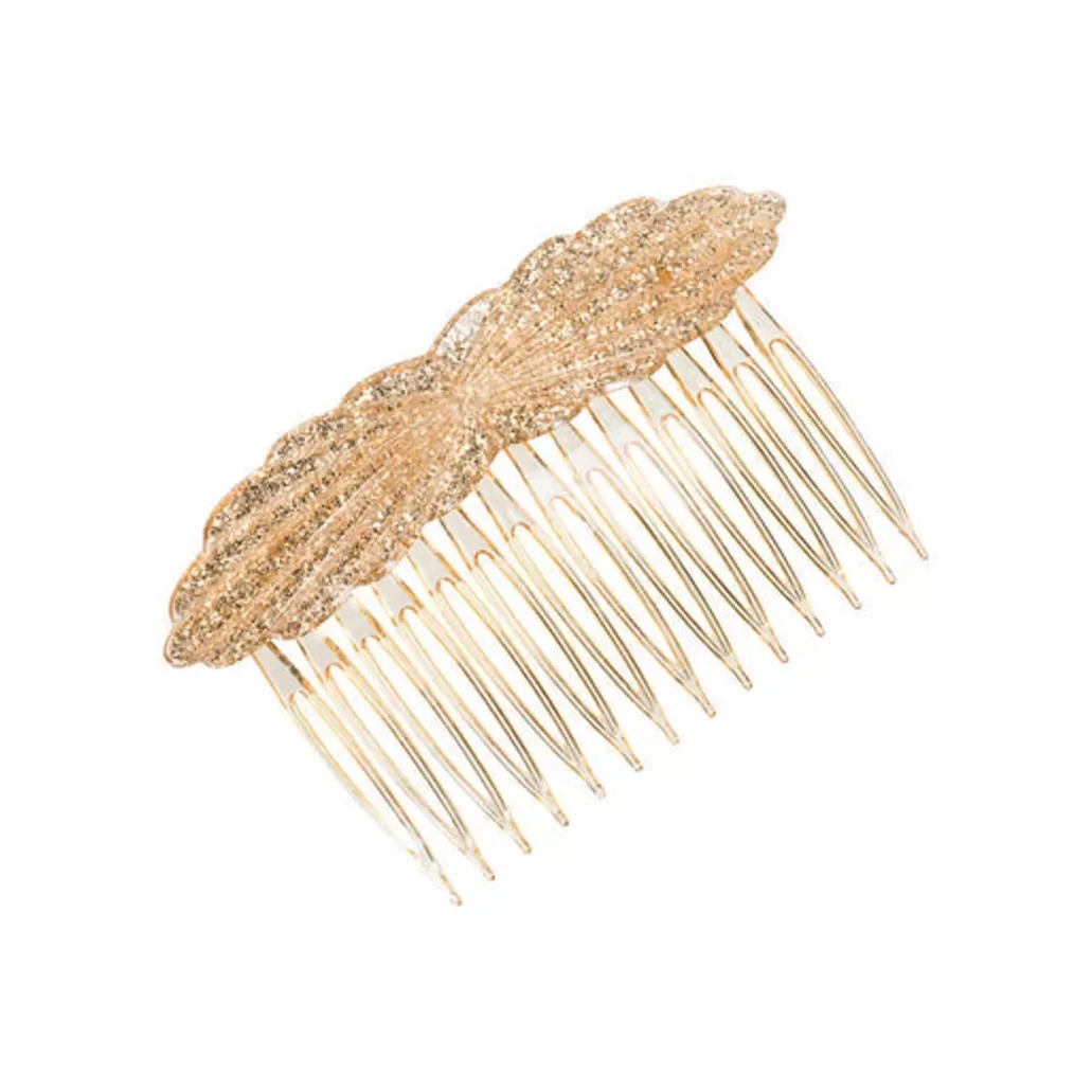 Shop Pico Copenhagen - Madeleine Comb - Gold Glitter