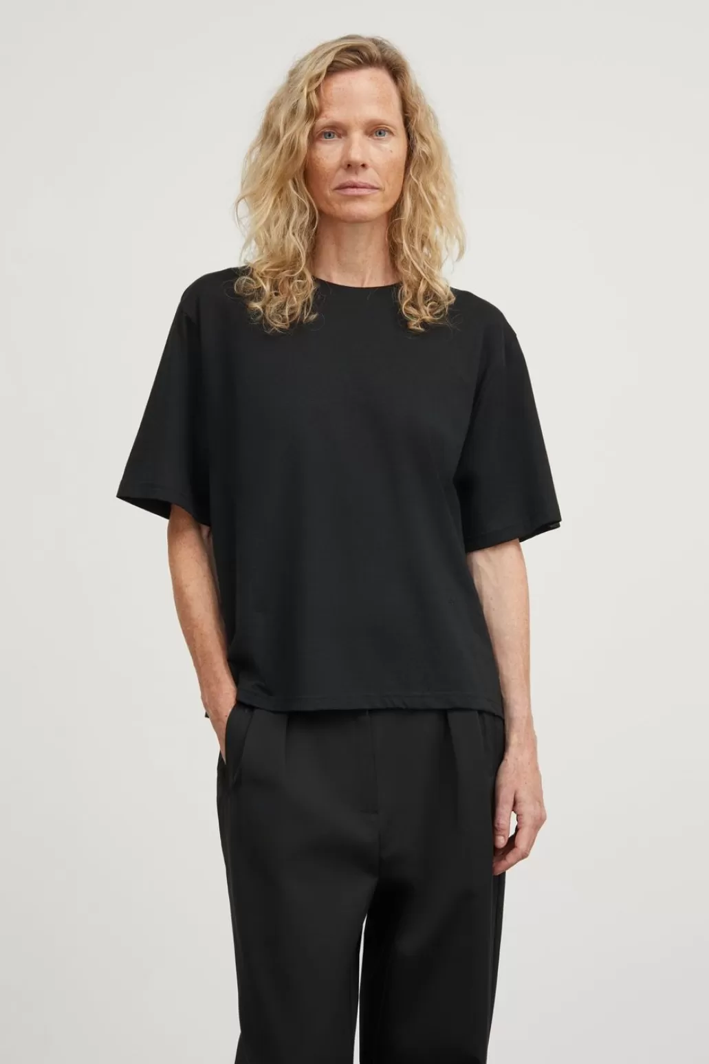 Best Sale SKALL - Andy Oversize Tee - Black