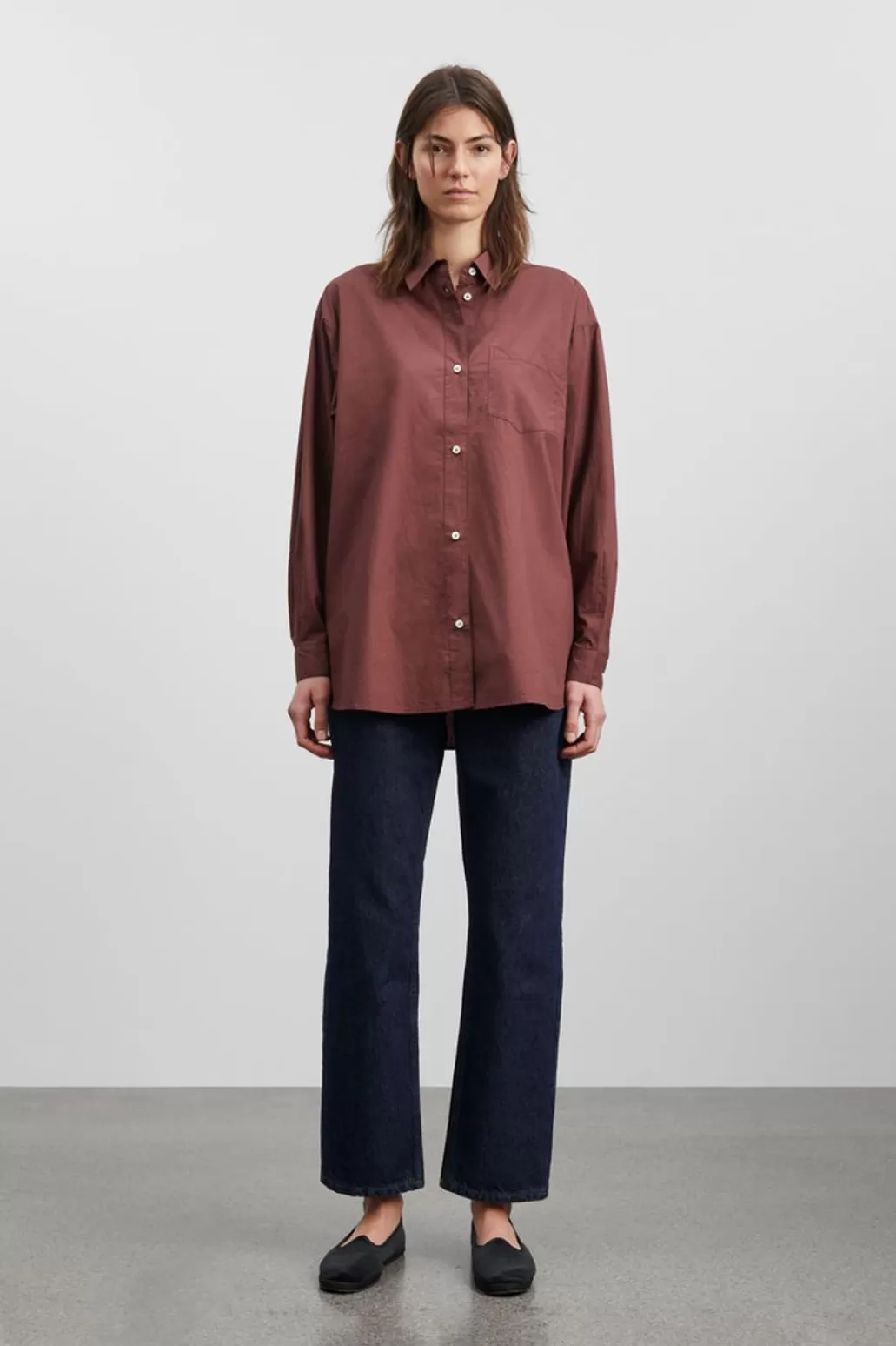 Store SKALL - Edgar Shirt - Dark Burgundy