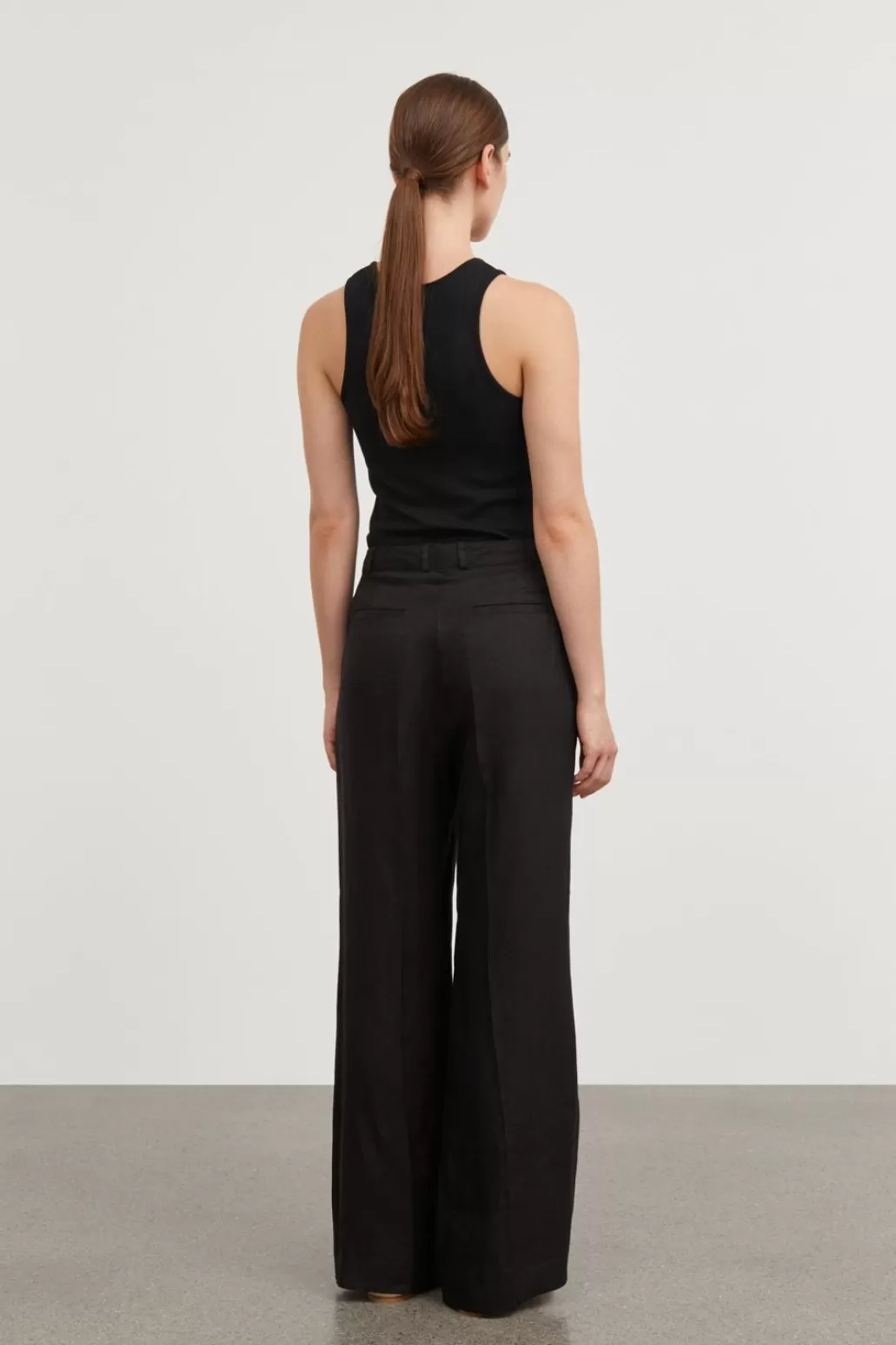 Sale SKALL - Pirette Linnen Trousers - Black