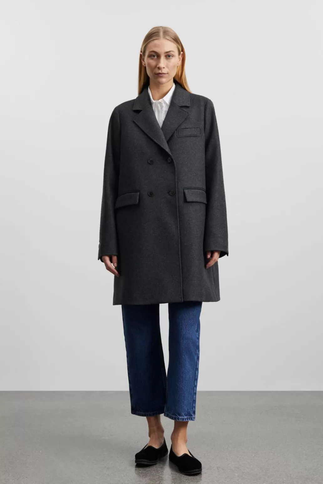 Sale SKALL - Robin Coat - Dark Grey