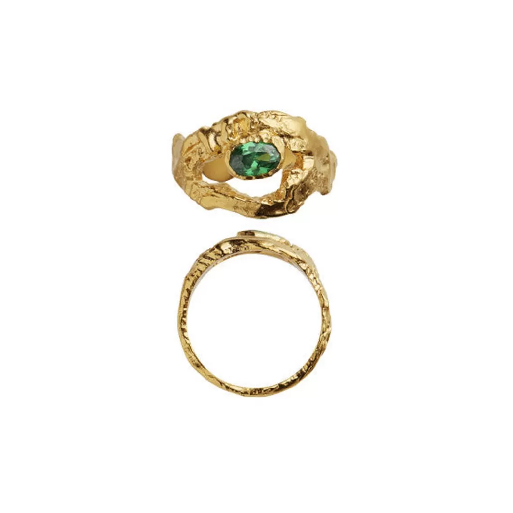 Cheap STINE A - My Love Rock With Green Stone Ring