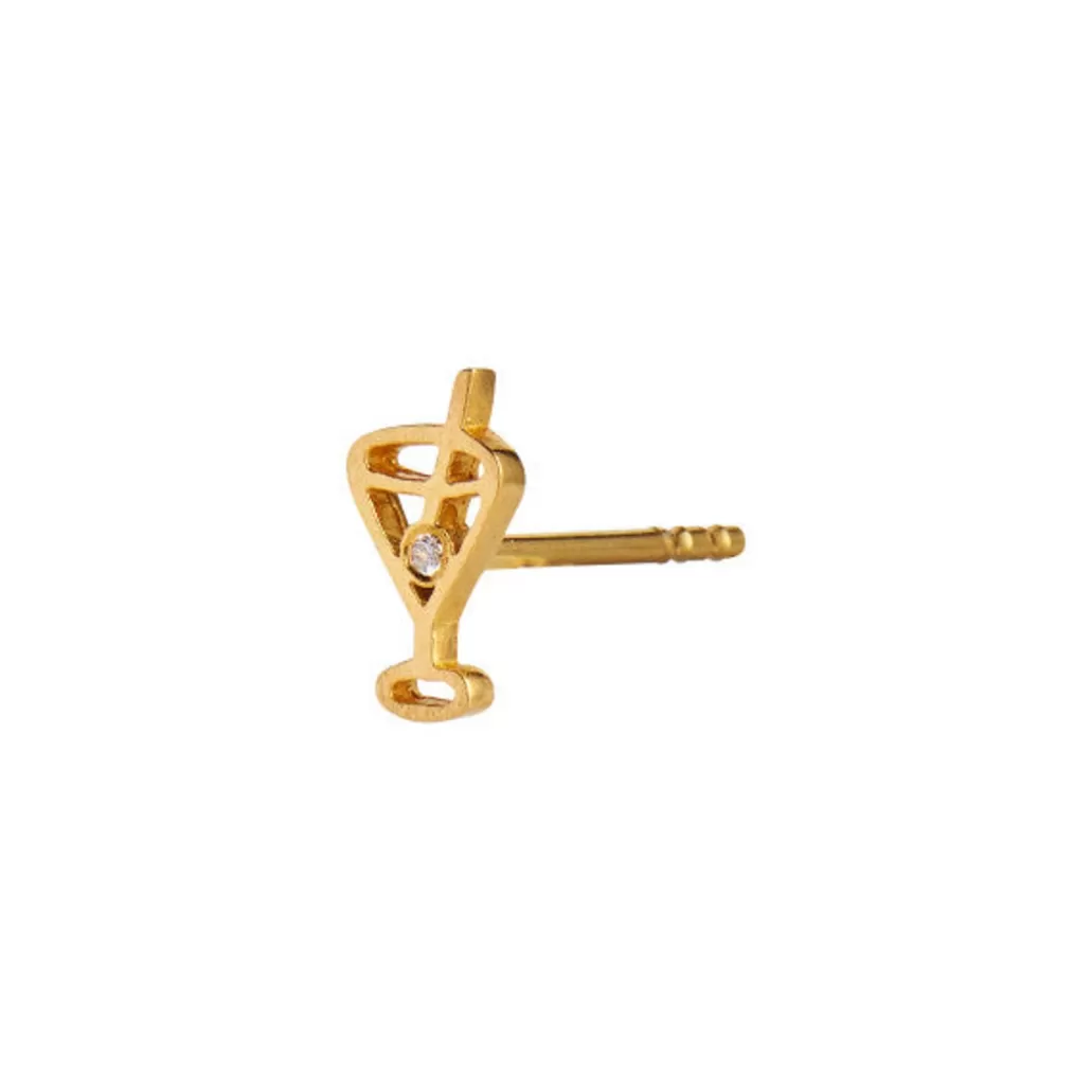 Sale STINE A - Tres Petit Cocktail Earring Gold