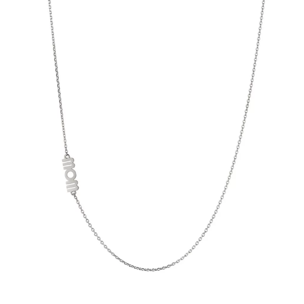 Shop STINE A - Wow Mom Necklace - Silver