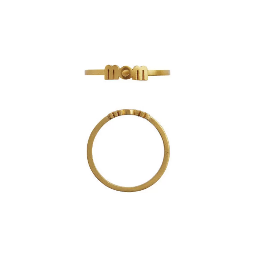 Clearance STINE A - Wow Mom Ring - Gold