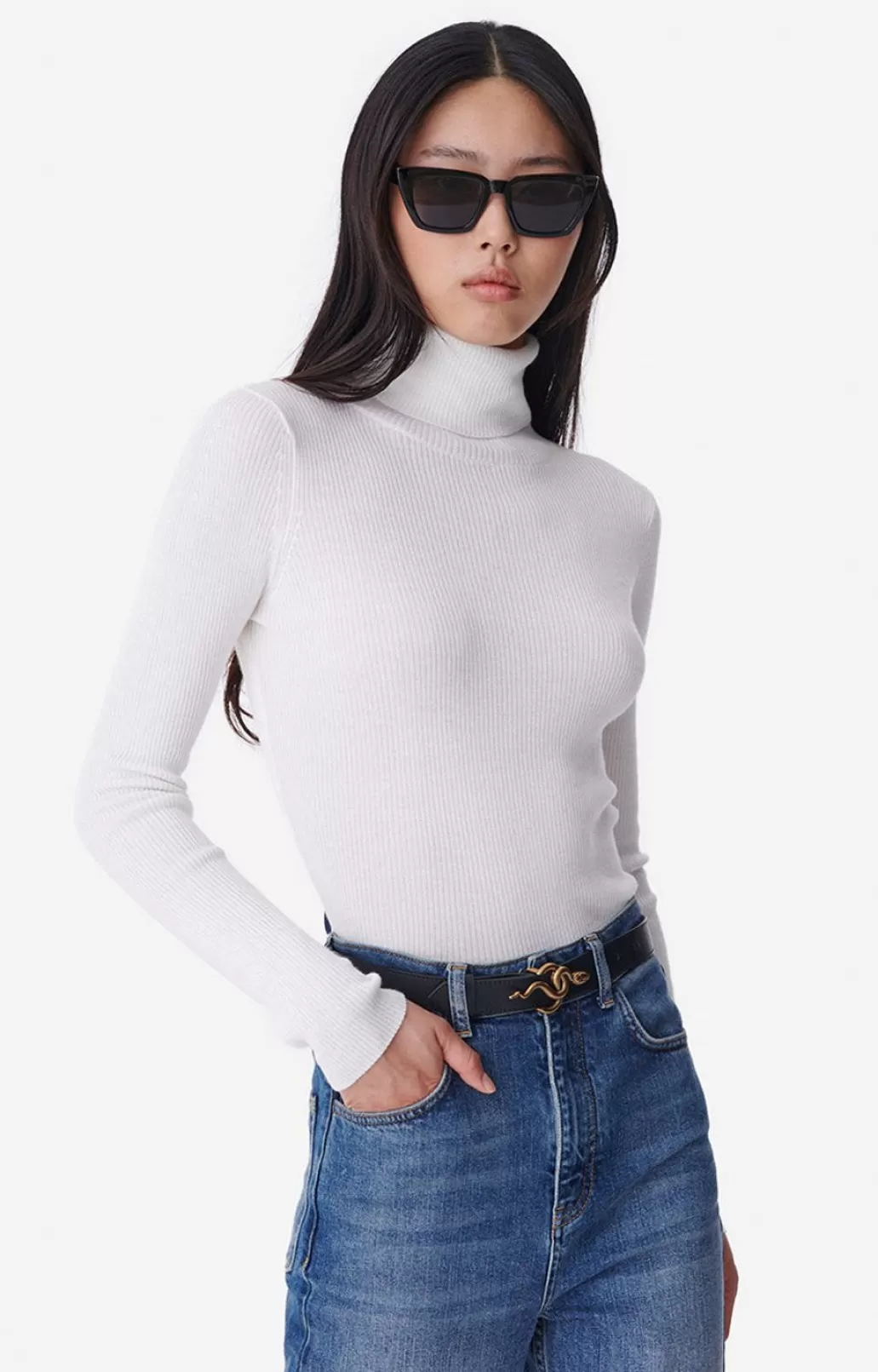 Online VANESSA BRUNO - Brindille Turtleneck - Off White