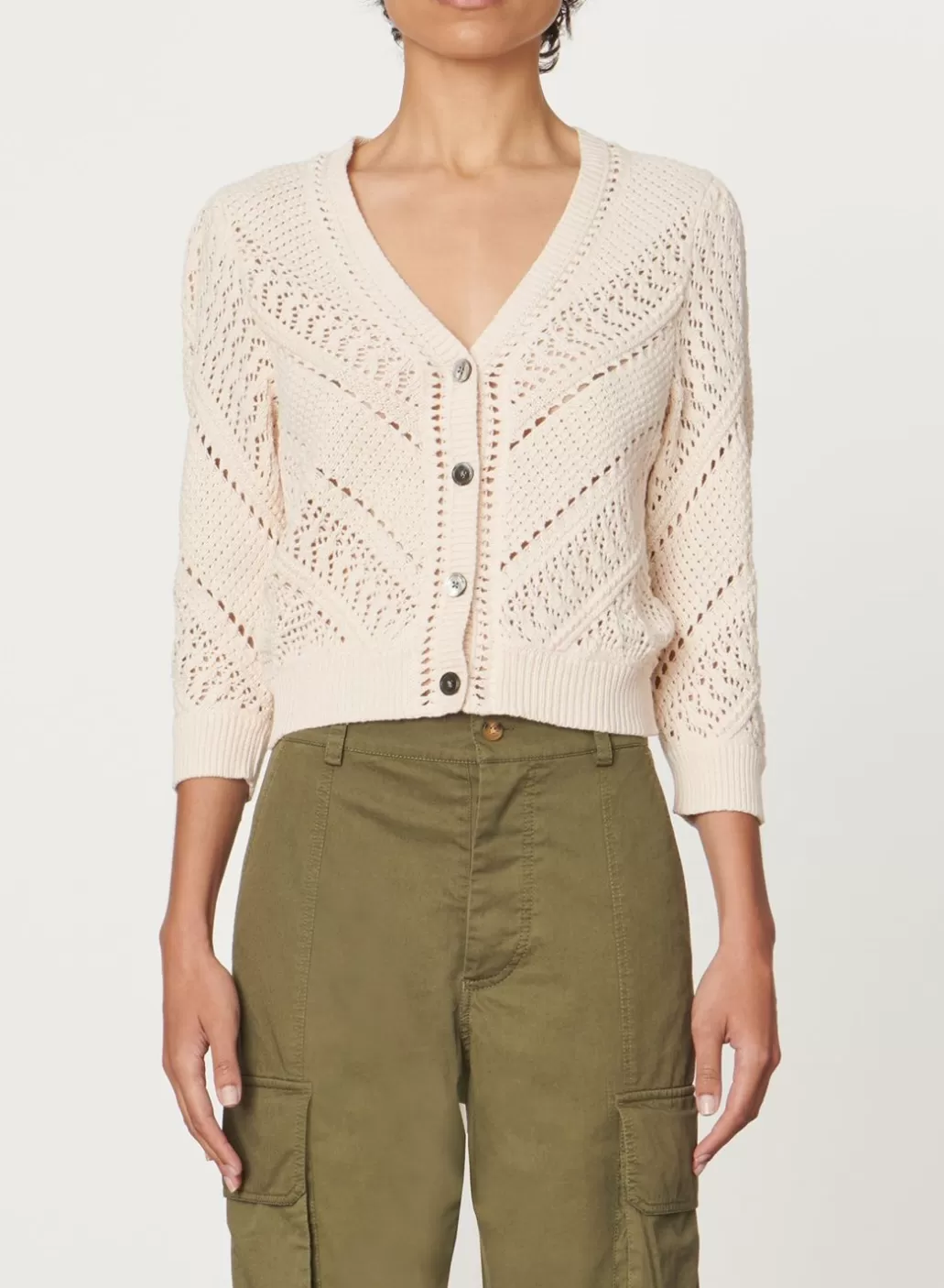 Outlet VANESSA BRUNO - Cinzia Cardigan - Off White