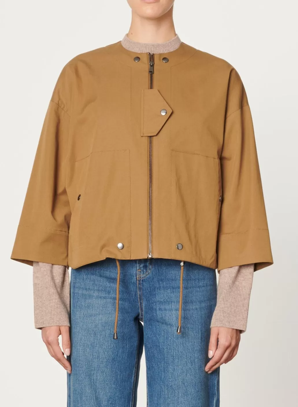 Outlet VANESSA BRUNO - Gunter Jacket - Biscuit