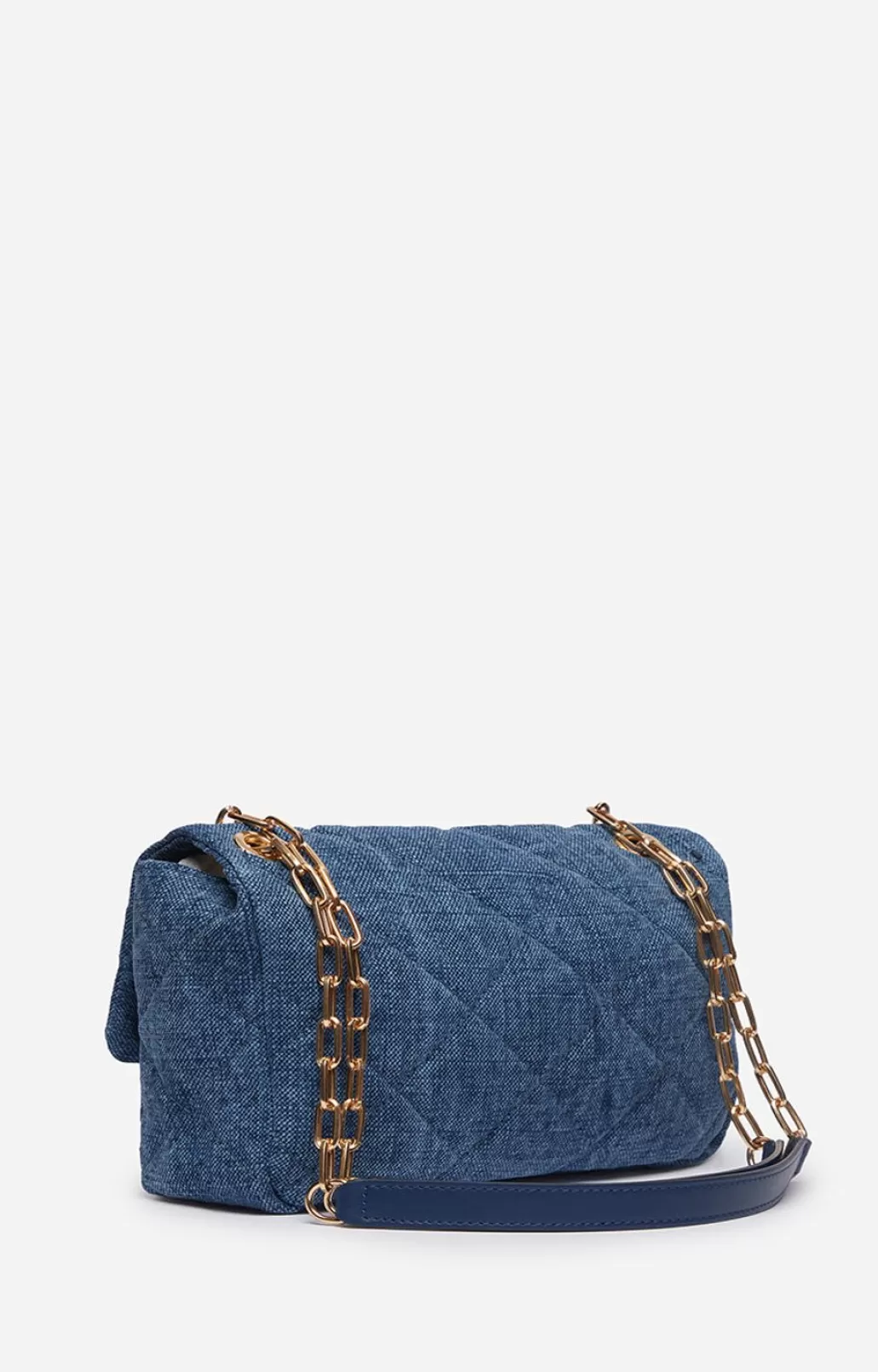 Store VANESSA BRUNO - Moon Bag Linen - Indigo