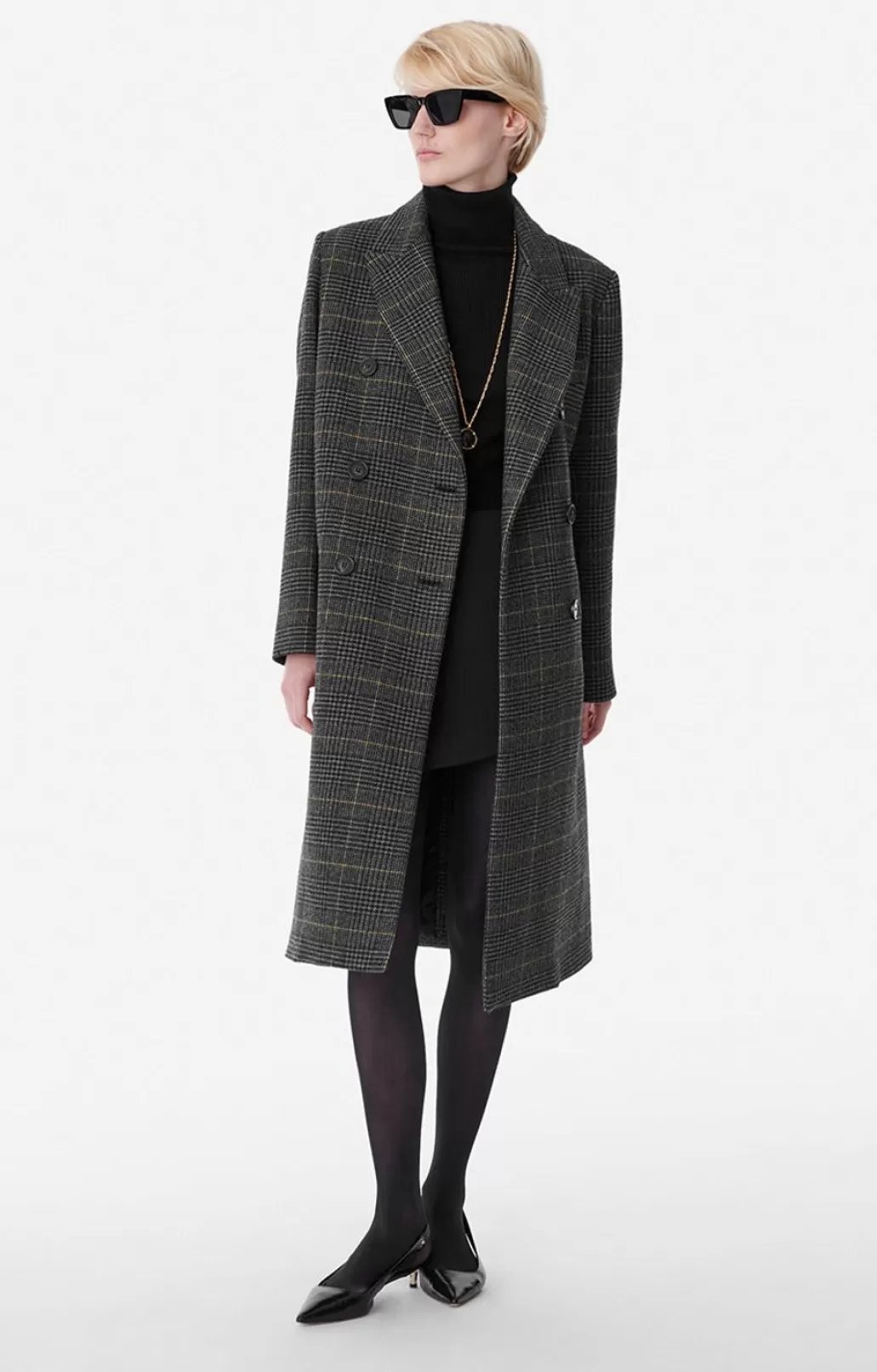 Fashion VANESSA BRUNO - Preston Coat - Anthracite