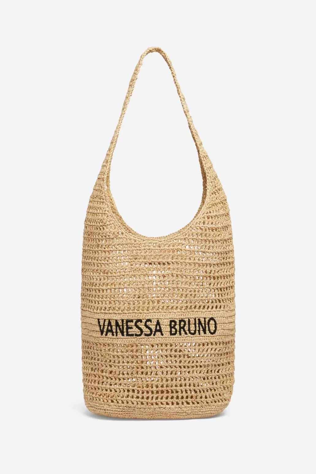 Shop VANESSA BRUNO - Sac Hobo - SandBlack