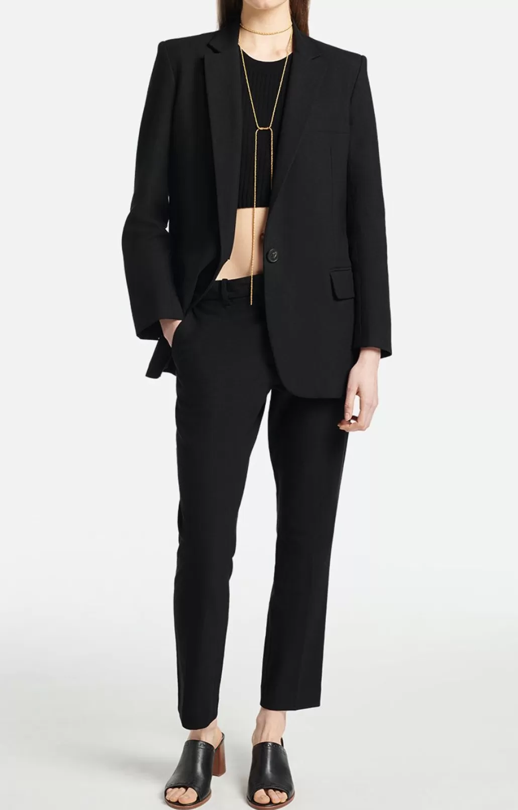 Best Sale VANESSA BRUNO - Tilia Linen Blazer - Black